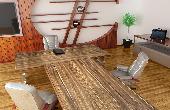 Smoked Saw Cut Larch  Wood Veneers From Mikasa Decowood Veneers 